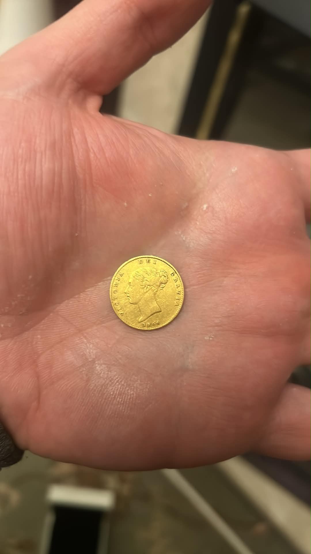 Victorian gold coin